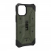 Urban Armor Gear Pathfinder Case - удароустойчив хибриден кейс за iPhone 12 Mini (тъмнозелен) 6