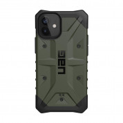 Urban Armor Gear Pathfinder Case - удароустойчив хибриден кейс за iPhone 12 Mini (тъмнозелен) 1