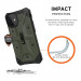 Urban Armor Gear Pathfinder Case - удароустойчив хибриден кейс за iPhone 12 Mini (тъмнозелен) 10