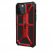 Urban Armor Gear Monarch Case - удароустойчив хибриден кейс за iPhone 12 Pro Max (червен) 1