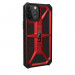 Urban Armor Gear Monarch Case - удароустойчив хибриден кейс за iPhone 12 Pro Max (червен) 3