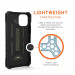 Urban Armor Gear Pathfinder Case - удароустойчив хибриден кейс за iPhone 12, iPhone 12 Pro (тъмнозелен) 9