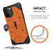 Urban Armor Gear Pathfinder Case - удароустойчив хибриден кейс за iPhone 12 Pro Max (оранжев) 8