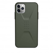 Urban Armor Gear Civilian - удароустойчив хибриден кейс за iPhone 12 Pro Max (тъмнозелен) 1