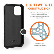 Urban Armor Gear Monarch Case - удароустойчив хибриден кейс за iPhone 12, iPhone 12 Pro (черен) 6
