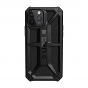 Urban Armor Gear Monarch Case - удароустойчив хибриден кейс за iPhone 12, iPhone 12 Pro (черен) 1