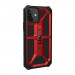 Urban Armor Gear Monarch Case - удароустойчив хибриден кейс за iPhone 12, iPhone 12 Pro (червен) 3