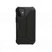 Urban Armor Gear Metropolis Satin Touch Armor Case for iPhone 12 mini (black) 1
