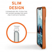 Urban Armor Gear Biodegradable Outback Case - удароустойчив рециклируем кейс за iPhone 12 Mini (оранжев) 5