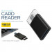 Platinet Card Reader USB 3.0 - четец за SD и microSD карти с USB 3.0 за компютри и лаптопи (черен) 1
