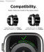 Elago Watch Sport Strap - силиконова (fluoro rubber) каишка за Apple Watch 38мм, 40мм, 41мм (черен) 4