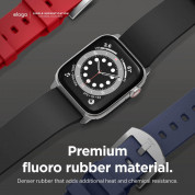 Elago Watch Sport Strap - силиконова (fluoro rubber) каишка за Apple Watch 38мм, 40мм, 41мм (черен) 5