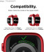 Elago Watch Sport Strap - силиконова (fluoro rubber) каишка за Apple Watch 38мм, 40мм, 41мм (червен) 5