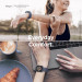 Elago Watch Sport Strap - силиконова (fluoro rubber) каишка за Apple Watch 38мм, 40мм, 41мм  (тъмносин) 7