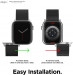 Elago Watch Sport Strap - силиконова (fluoro rubber) за Apple Watch 42мм, 44мм (черен) 5