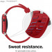 Elago Watch Sport Strap - силиконова (fluoro rubber) за Apple Watch 42мм, 44мм (червен) 2