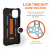 Urban Armor Gear Pathfinder Case - удароустойчив хибриден кейс за iPhone 12 Mini (оранжев) 7