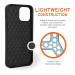 Urban Armor Gear Biodegradable Outback Case - удароустойчив рециклируем кейс за iPhone 12, iPhone 12 Pro (черен) 8