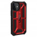 Urban Armor Gear Monarch Case - удароустойчив хибриден кейс за iPhone 12 Mini (червен) 3
