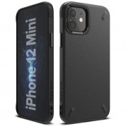 Ringke Onyx Case - силиконов (TPU) калъф за iPhone 12 mini (черен)
