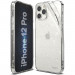 Ringke Air Glitter Case - силиконов (TPU) калъф за iPhone 12, iPhone 12 Pro (прозрачен) 4