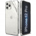 Ringke Air Glitter Case - силиконов (TPU) калъф за iPhone 12, iPhone 12 Pro (прозрачен) 1