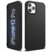 Ringke Air S Case - силиконов (TPU) калъф за iPhone 12, iPhone 12 Pro (черен) 1