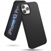 Ringke Air S Case - силиконов (TPU) калъф за iPhone 12, iPhone 12 Pro (черен) 1