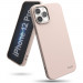 Ringke Air S Case - силиконов (TPU) калъф за iPhone 12, iPhone 12 Pro (розов) 2