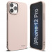 Ringke Air S Case - силиконов (TPU) калъф за iPhone 12, iPhone 12 Pro (розов) 3