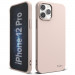 Ringke Air S Case - силиконов (TPU) калъф за iPhone 12, iPhone 12 Pro (розов) 1