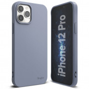 Ringke Air S Case - силиконов (TPU) калъф за iPhone 12, iPhone 12 Pro (сив) 2