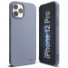 Ringke Air S Case - силиконов (TPU) калъф за iPhone 12, iPhone 12 Pro (сив) 3