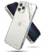 Ringke Air Glitter Case - силиконов (TPU) калъф за iPhone 12 Pro Max (прозрачен) 1