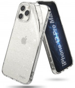 Ringke Air Glitter Case - силиконов (TPU) калъф за iPhone 12 Pro Max (прозрачен) 2