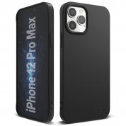 Ringke Air S Case - силиконов (TPU) калъф за iPhone 12 Pro Max (черен)