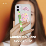 Elago Smartphone Strap with stickers - каишка със стикери против изпускане на вашия смартфон (зелен-розов) 1