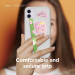 Elago Smartphone Strap with stickers - каишка със стикери против изпускане на вашия смартфон (зелен-розов) 2