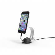 Scosche MagicMount Pro Home QI Wireless Charging Holder 10W - магнитна поставка за кола или бюро с безжично зареждане за Qi съвместими смартфони (черен) 3