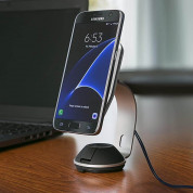 Scosche MagicMount Pro Home QI Wireless Charging Holder 10W - магнитна поставка за кола или бюро с безжично зареждане за Qi съвместими смартфони (черен) 6
