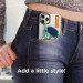 Elago Smartphone Strap with stickers - каишка със стикери против изпускане на вашия смартфон (син) 6