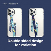 Elago Smartphone Strap with stickers - каишка със стикери против изпускане на вашия смартфон (син) 1