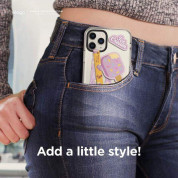 Elago Smartphone Strap with stickers - каишка със стикери против изпускане на вашия смартфон (розов-жълт) 5
