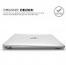 Elago Slim Case - предпазен поликарбонатов кейс за Apple MacBook Air 13 (2020), MacBook Air 13 M1 (2021) (прозрачен) 3