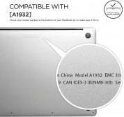 Elago Slim Case - предпазен поликарбонатов кейс за MacBook Air 13 (2020) (прозрачен) 6