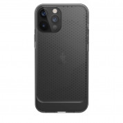 Urban Armor Gear Lucent Case - удароустойчив силиконов калъф за iPhone 12 Pro Max (черен-прозрачен) 1