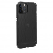 Urban Armor Gear Lucent Case - удароустойчив силиконов калъф за iPhone 12 Pro Max (черен-прозрачен) 2
