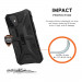 Urban Armor Gear Pathfinder Case - удароустойчив хибриден кейс за iPhone 12 Mini (черен) 6