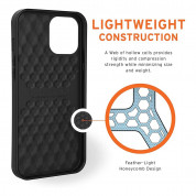 Urban Armor Gear Biodegradable Outback Case - удароустойчив рециклируем кейс за iPhone 12 Pro Max (черен) 6