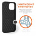Urban Armor Gear Biodegradable Outback Case - удароустойчив рециклируем кейс за iPhone 12 Pro Max (черен) 7